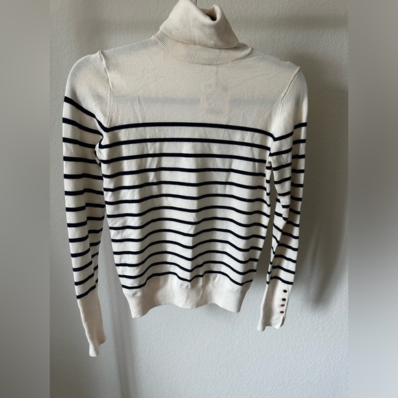 NWT Zara striped turtleneck - Picture 1 of 4